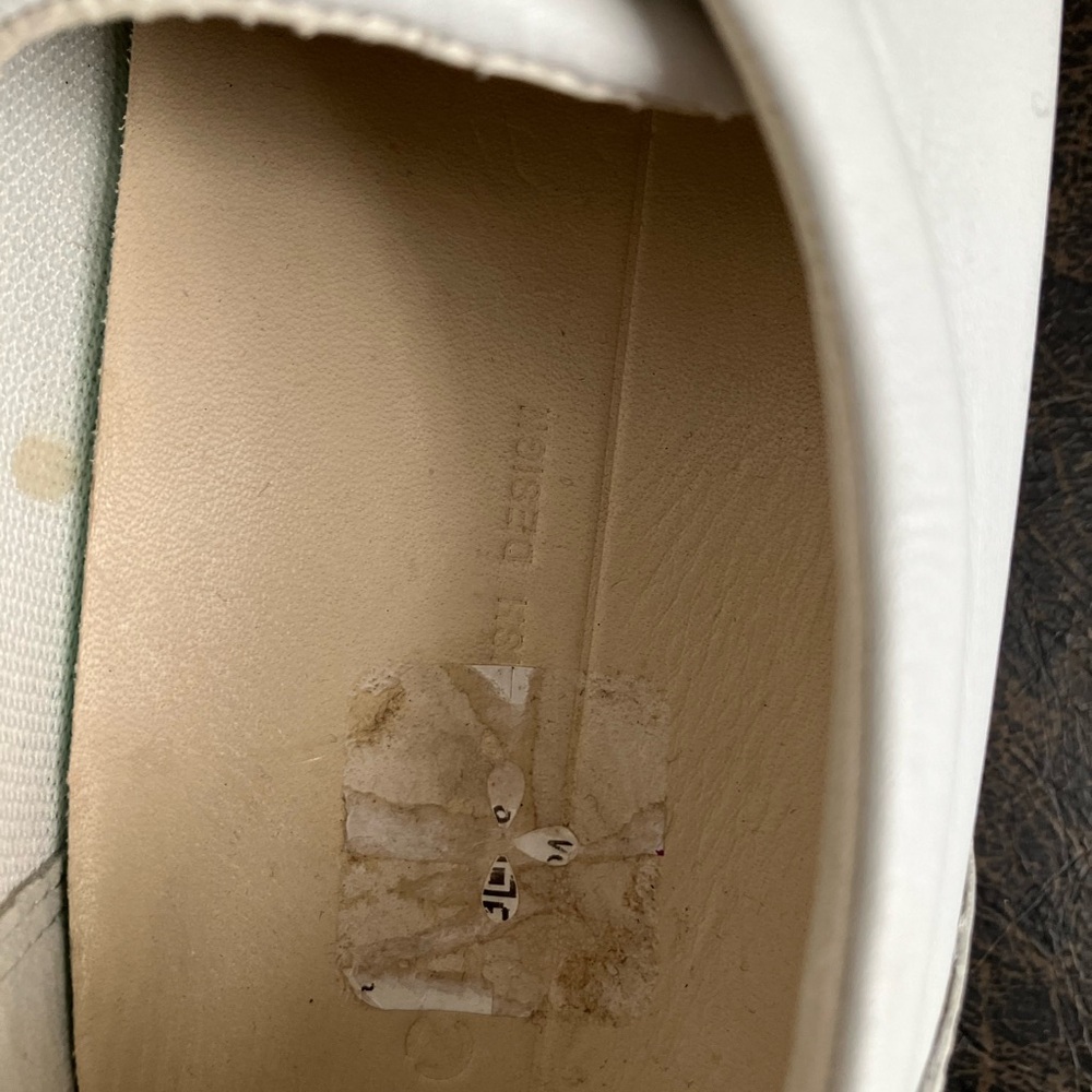 Ecco Soft 7 Women's White Soft Supple Leather Lace-up Sneakers US Size 9 - Picture 7 of 7